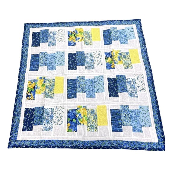 Other - Patchwork Handmade Multicolor Fully Finished 51x48.5 NEW Never Used Rectangle‎